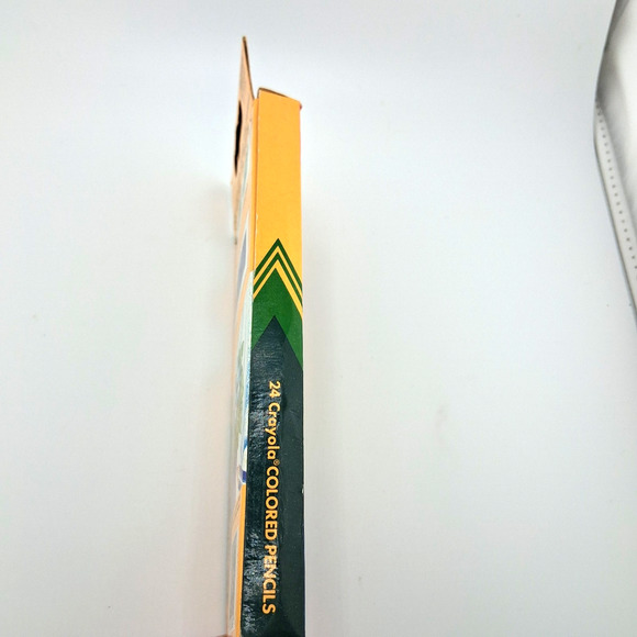 1992 Crayola Smooth Bright Colored Pencils 24 ct with 4 Hot Fluorescent Colors - Picture 11 of 12